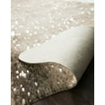 thumbnail image 5 of Loloi Bryce Faux Cowhide Taupe / Champagne Area Rug, 5 of 6