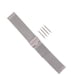 thumbnail image 3 of Malla de material acero Inoxidable Brazalete de La Correa Seguridad Negro, 3 of 9