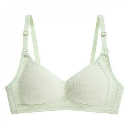 

Feiona-Seamless Wirefree Bra Gathering Bra Striped Breathable Bra Comfort Bra
