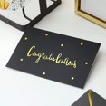 thumbnail image 7 of Gold and Black Congratulations Cards with Envelopes - 36 PK - 4x6 Inches, Graduation Cards Pack, Graduation Engagement New Home Congrats Card, 7 of 7