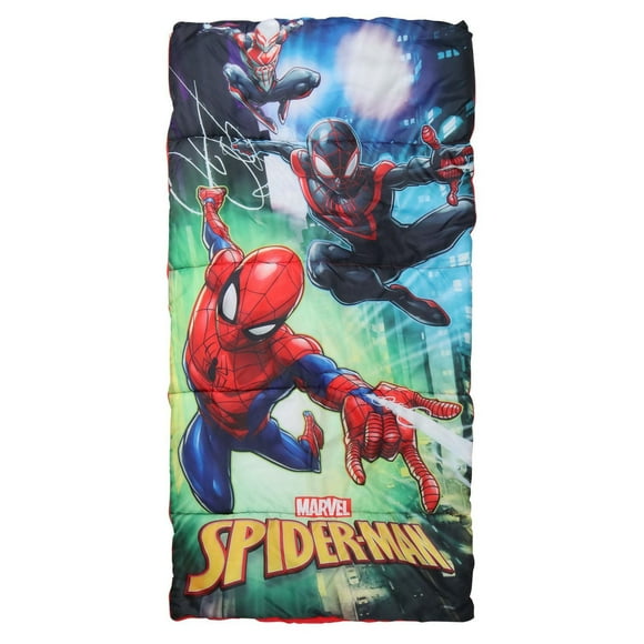 Spider-Man Kid's Sleeping Bag with Duffle Bag