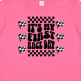 thumbnail image 4 of Inktastic First Race Day Car Flags Auto Racing Boys or Girls Baby T-Shirt, 4 of 5