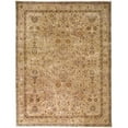 thumbnail image 1 of Due Process Stable Trading Benares Kashan Cream & Ivory Area Rug, 6 x 9 ft., 1 of 1