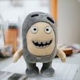 thumbnail image 3 of Pequeño Odbbods Qibao 7 Pulgadas Lindo Soldado Muñeco Peluche Muñeco Dibujos Animados (gris), 3 of 6