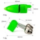 thumbnail image 5 of Pesca Alarma de mordedura de pesca barra de luz nocturna campanas indicador de anillo (hierba) verde 20 piezas JShteea El nuevo, 5 of 6
