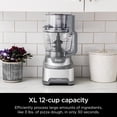 thumbnail image 4 of Procesador de Alimentos Ninja NF700 1000W 12 Tazas 4 en 1 Plateado, 4 of 6