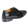 thumbnail image 4 of LIBERTYZENO Mens Genuine Leather Male Oxford Style Lace Up Dress Shoes, Black, 4 of 6