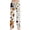 White, variant on Pajama Pants Women Halloween Ghost Print Soft Stretch Drawstring Comfy Lounge Bottoms