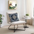 thumbnail image 3 of Ethnic Style Pattern Outdoor Pillow Covers Pack of 2 Vintage Blue Weaving Abstract Waterproof Throw Pillow Covers Decorative Cushion Cases for Patio Garden Tent Balcony Couch 24x24 inch, 3 of 8