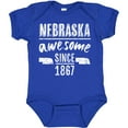 thumbnail image 3 of Inktastic Nebraska Awesome Since 1867 Boys or Girls Baby Bodysuit, 3 of 5