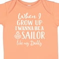 thumbnail image 4 of Inktastic Future Sailor Like Daddy Boys Baby Bodysuit, 4 of 5