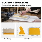 SKYSHALO Screen Printing Kit Silk Screen Printing Frames 6x10/8x12/10x14 110 Mesh