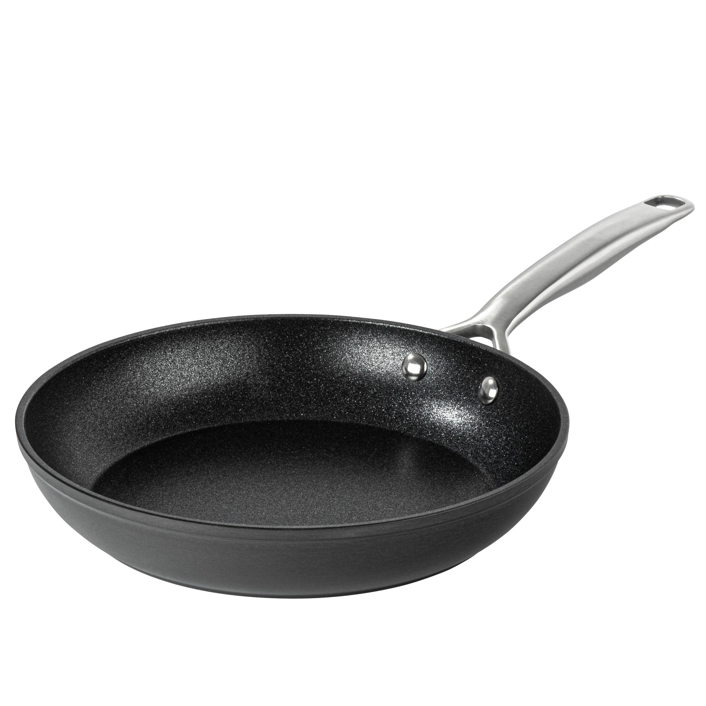 GraniteStone Armor Max 12 Inch Nonstick Frying Pan, 8x Longer Lasting Non Stick Hard Anodized Aluminum Frying Pan, Easy Clean, Oven Safe, Electric Stovetop Compatible