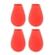 thumbnail image 2 of 2 botas de lluvia para perros, antideslizantes, impermeables, para cachorros, suministros para mascotas Rojo M, 2 of 9
