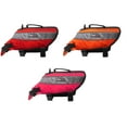 thumbnail image 2 of DogLine - Dog Life Jacket Dog Life Vest for Swimming and Boating in Hi-Viz Colors with Reflective Strips Mesh Underbelly for Draining and Drying and Top Carry Handle(Neon Orange: Girth 11" - 15"), 2 of 7