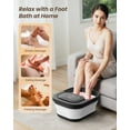 thumbnail image 3 of Comfier Foot Spa Massager with Heat, Foot Care Soaker Tub for Relax, Black, 3 of 9