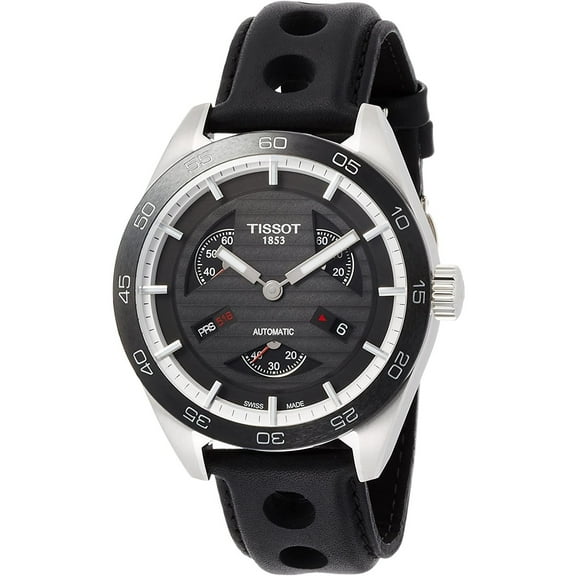 Tissot PRS 516 Automatic Black Dial Mens Watch T100.428.16.051.00