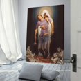 thumbnail image 3 of Jesus Christ Wall Art - Vigil And Forgiven Posters Art Print Wall Photo Paint Poster Hanging Picture Family Bedroom Decor Gift 24x36inch(60x90cm), 3 of 6