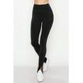 thumbnail image 4 of ALWAYS Women's High Waist Front Slit Active Leggings Black Small, 4 of 5