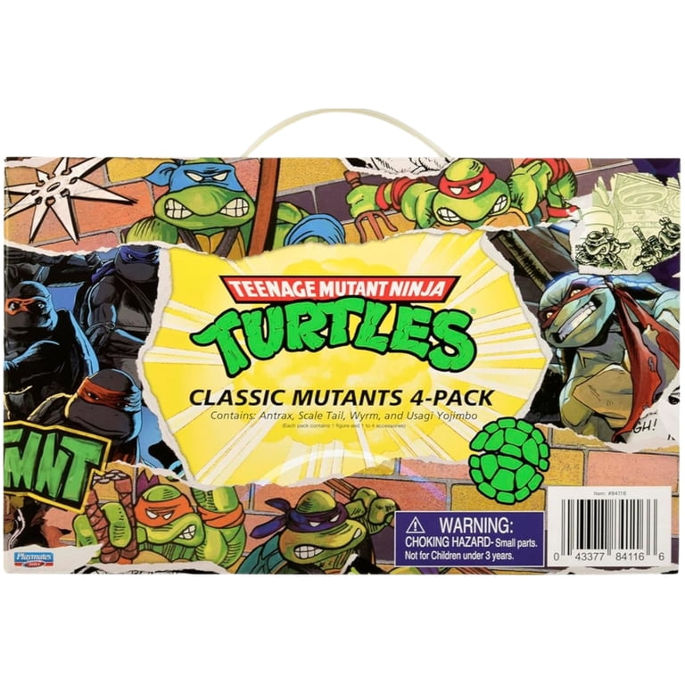 【即購入ok】Teenage Mutant Ninja Turtles4体セット TMNT Classic Mutants 4 pk - Walmart.com