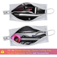 thumbnail image 4 of Multiple Hair Tools Travel Bag for Hair Dryer, Large Capacity Hair Tool Organizer for Travel, Portable Carrying Case, Grey, 4 of 12