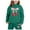 Green, variant on WOYY Toddler Girls Sweatsuit Cherry Printed Pullover Hoodie Jogger Pants Clothes Outfits