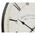 thumbnail image 4 of Aspire Home Accents Ines Large Oval Wall Clock - 36"H x 23.5"W x 1.5"D, 4 of 5