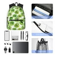 thumbnail image 4 of Balery Green Kiwi Mochila para Mujeres y Hombres, Mochila Ligera Casual para Viajes, Mochila Clásica Básica para la Universidad, 4 of 6