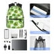 thumbnail image 4 of Disketp Green Kiwi Mochila Ligera Clásica con Múltiples Bolsillos, Mochila Casual para Hombre y Mujer, Ideal para Escuela, Trabajo y Viajes, 4 of 6