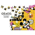 thumbnail image 3 of Ceaco 100 Piece Positive Vibes Only Glow Interlocking Jigsaw Puzzle, 3 of 5