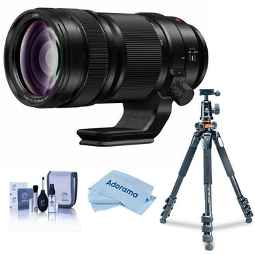 Panasonic LUMIX S PRO 70-200mm f/4 O.I.S. Lens for L Mount, Bundle with Vanguard Alta Pro 264AT Tripod and TBH-100 Head, Cleaning Kit, Cleaning Cloth