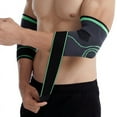 thumbnail image 1 of Codera deportiva con correa de presión, unisex, para levantamiento de pesas, fitness, baloncesto, codera de tenista transpirable y ajustable a presión, 1 of 2