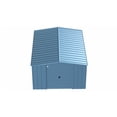 thumbnail image 5 of Classic Steel Storage Shed, 10X14, Blue Grey, 5 of 19