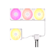 CORSAIR LX RGB Series, iCUE LINK LX120 RGB White, 120mm Fan, Triple Pack