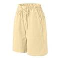 thumbnail image 4 of zuwimk Mens Shorts,Men's Golf Swing Flex Stretch Cargo Short Khaki,XXL, 4 of 5