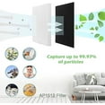 thumbnail image 3 of SCREENTRONICS 2 Pack H13 True HEPA Filters Compatible Replacement for Air Purifier Coway AP1512HH AP-1512HH-FP AP-1518R AP-1519P and Airmega 200M (2 x True HEPA + 8 x Carbon Pre Filters) #3304899, 3 of 7