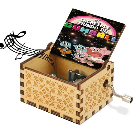 The Amazing World of Gumball Wooden Music Box.