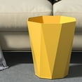 thumbnail image 6 of Polygon Small Can Can Wastebasket Garbage Container Rubbish Can Paper Organizer For Bathrooms Laundry Room Kitchens Kids Rooms Dorms, 6 of 6