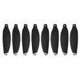 thumbnail image 1 of Hoja Hélices Ruido 4726F 8 Piezas para DJI Mini (negro Plateado), 1 of 7