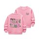thumbnail image 2 of Cowsor Girls Sweatshirts Kids Cute Graphic Crewneck Pullover Tops Xmas Long Sleeve Holiday Shirts, 2 of 7