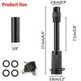 thumbnail image 4 of AUTOXBERT 5/8" Truck Trailer Hitch Pin Lock Heavy Duty RV Tow Receiver Locking Anti-Rattle, 4 of 7