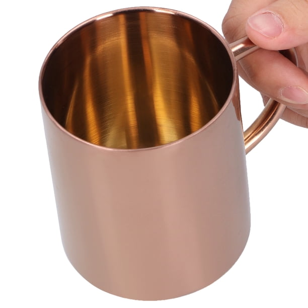 Tazón Taza De Café Antiescaldaduras De Doble Capa De Acero Inoxidable 304