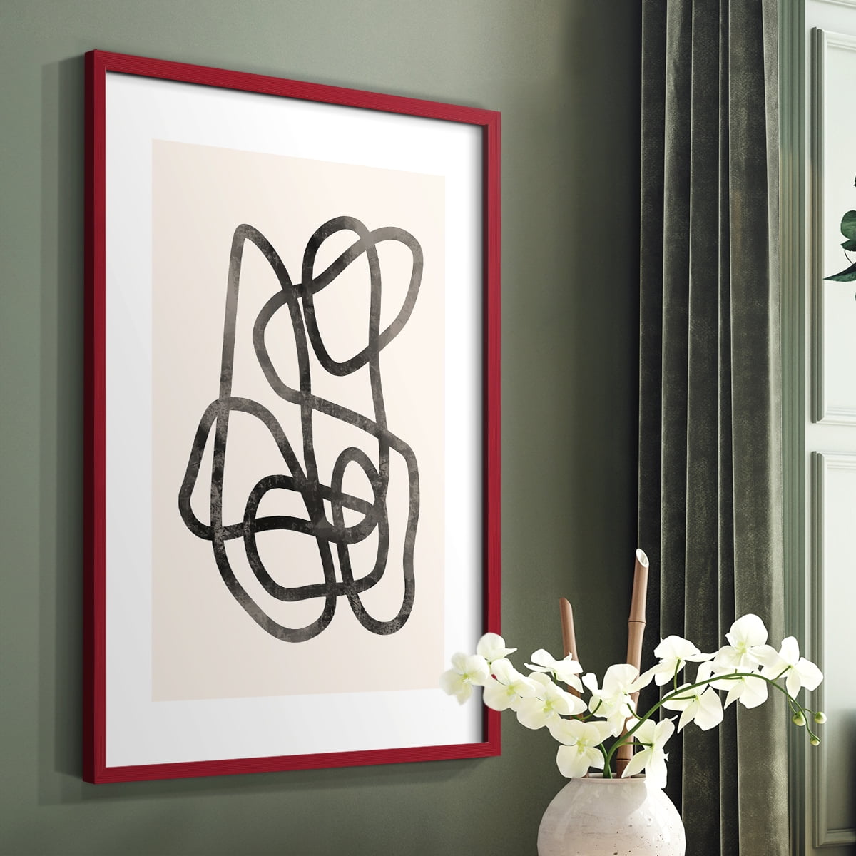 Matisse CCXXV in Solid Wood 11 x 14 Framed Print
