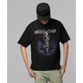 thumbnail image 2 of Motley Crue Dark Doctor Jumbo Print Unisex T-Shirt - Black - Small, 2 of 6