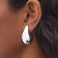 thumbnail image 3 of Pendientes de oro Laklulu Drop para mujer Pendientes grandes de oro con forma de lágrima, regalo de joyería, 3 of 5