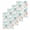 Blue, variant on Teal Red Coastal Jellyfish Kitchen Dish Towels for Drying Dishes Set of 4, Summer Nautical Beach Coral Starfish Waffle Weave Microfiber Hand Tea Bathroom Towels Quick Dry & Absorbent Towel 15.7x23.6