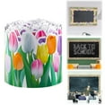 thumbnail image 4 of ABODELINE Spring Bulletin Board Border Colorful Tulip Shape Die Cut Trim Border Roll for Spring Floral Party Classroom Chalkboard School Decor, 2.75in x 32.8ft, 4 of 7