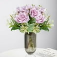 thumbnail image 5 of Flores Artificiales de Pared Xihbxyly Imitación Floral de Rosa, 5 of 5