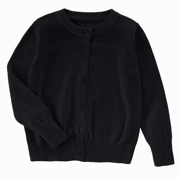 Hessimy Baby Boys Girls Fall Cable Knit Sweater Long Sleeve Solid Knitwear Tops Toddler Casual Warm Autumn Winter Pullovers Clothes 0-3m (Black,15-16 Years)