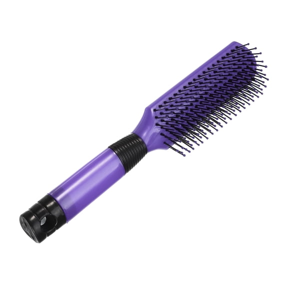 Unique Bargains Hair Brush Detangling Brush for Women Travel Wet Hair Brush for Straight Curly Hair Barber Brush Tools Purple